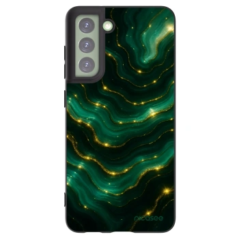 Picasee husă neagră din silicon pentru Samsung Galaxy S21 FE 5G - Emerald