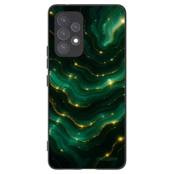 Picasee husă neagră din silicon pentru Samsung Galaxy A53 5G A536 - Emerald