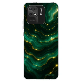 Picasee husă transparentă din silicon pentru Xiaomi Redmi 10C - Emerald