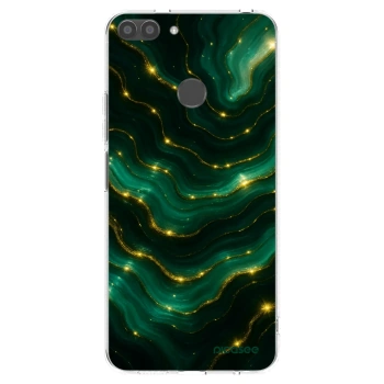 Picasee husă transparentă din silicon pentru Huawei P Smart - Emerald