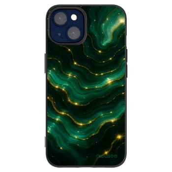 Picasee husă neagră din silicon pentru Apple iPhone 14 - Emerald