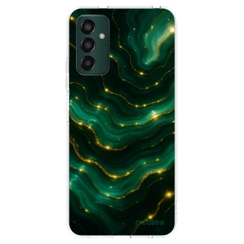 Picasee husă transparentă din silicon pentru Samsung Galaxy M13 M135F - Emerald