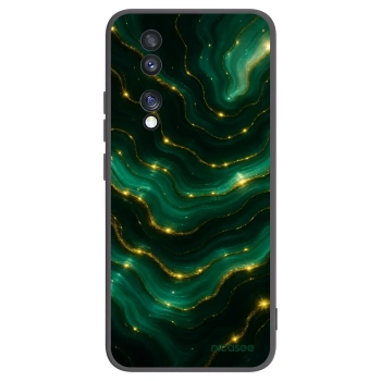 Picasee husă neagră din silicon pentru Honor 70 - Emerald