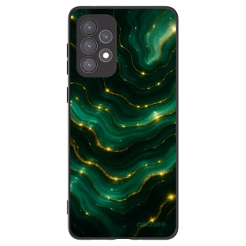 Picasee husă neagră din silicon pentru Samsung Galaxy A73 5G - Emerald