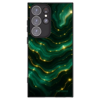 Picasee husă neagră din silicon pentru Samsung Galaxy S23 Ultra 5G - Emerald