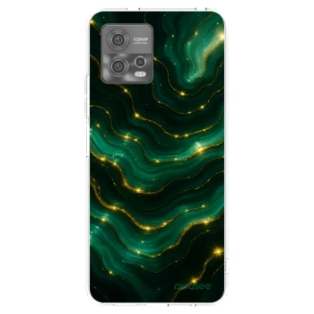 Picasee husă transparentă din silicon pentru Motorola Moto G72 - Emerald