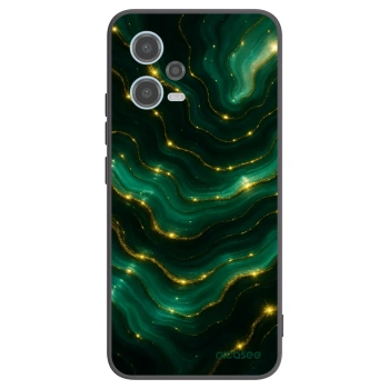 Picasee husă neagră din silicon pentru Xiaomi Redmi Note 12 5G - Emerald