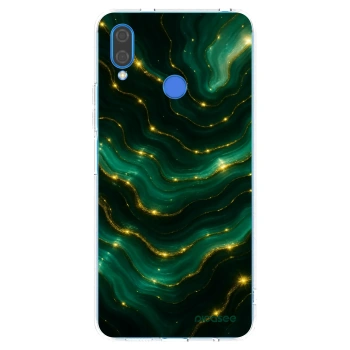 Picasee husă transparentă din silicon pentru Huawei Nova 3i - Emerald