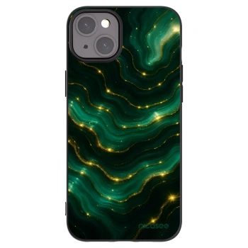 Picasee husă neagră din silicon pentru Apple iPhone 15 Plus - Emerald