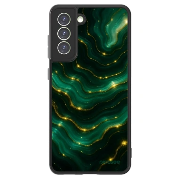 Picasee ULTIMATE CASE PowerShare pentru Samsung Galaxy S21 FE 5G - Emerald