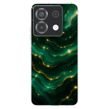 Picasee husă transparentă din silicon pentru Xiaomi Poco X6 - Emerald