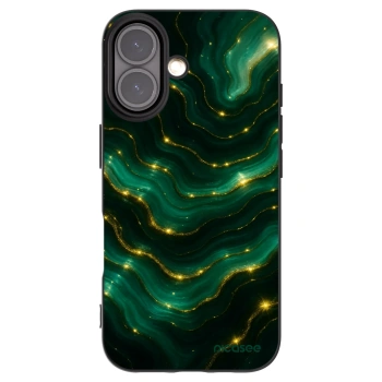 Picasee husă neagră din silicon pentru Apple iPhone 16 - Emerald