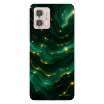 Picasee husă transparentă din silicon pentru Motorola Moto G53 5G - Emerald