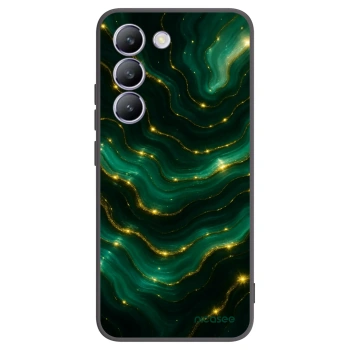 Picasee husă neagră din silicon pentru Vivo V40 SE 5G - Emerald
