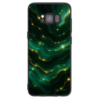 Picasee husă neagră din silicon pentru Samsung Galaxy S8 G950F - Emerald