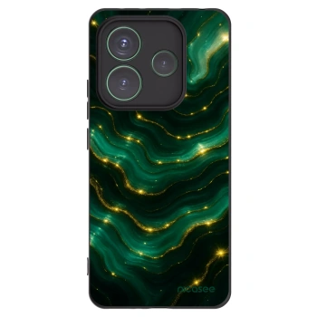 Picasee husă neagră din silicon pentru Xiaomi Redmi Note 14 5G - Emerald