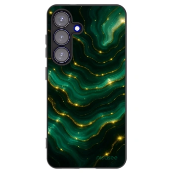 Picasee husă neagră din silicon pentru Samsung Galaxy S25 5G - Emerald