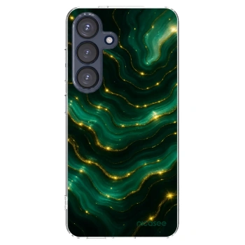 Picasee husă transparentă din silicon pentru Samsung Galaxy S25 5G - Emerald