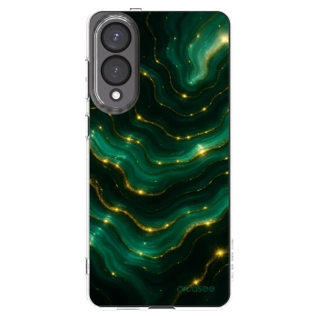 Picasee husă transparentă din silicon pentru Samsung Galaxy S25 Edge 5G - Emerald