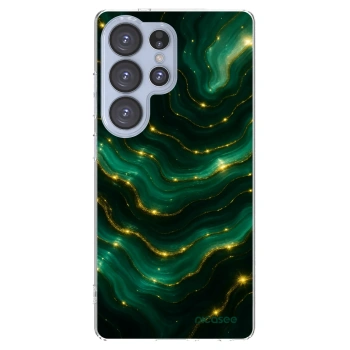 Picasee husă transparentă din silicon pentru Samsung Galaxy S25 Ultra 5G - Emerald