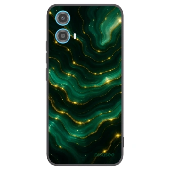 Picasee husă neagră din silicon pentru Motorola Moto G34 5G - Emerald