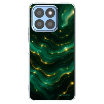 Picasee husă transparentă din silicon pentru Honor X8c - Emerald