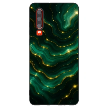 Picasee husă neagră din silicon pentru Huawei P30 - Emerald