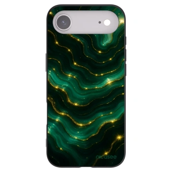 Picasee husă neagră din silicon pentru Apple iPhone Air - Emerald
