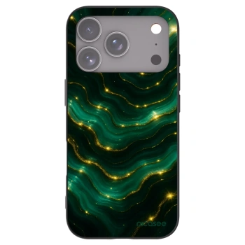 Picasee husă neagră din silicon pentru Apple iPhone 17 Pro - Emerald