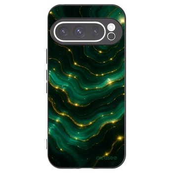 Picasee husă neagră din silicon pentru Google Pixel 9 Pro XL - Emerald