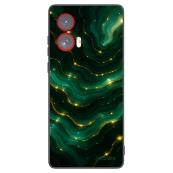 Picasee husă neagră din silicon pentru Motorola Edge 50 Fusion - Emerald