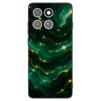 Picasee husă neagră din silicon pentru Motorola Edge 60 Fusion - Emerald