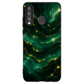 Picasee husă neagră din silicon pentru Huawei P30 Lite - Emerald