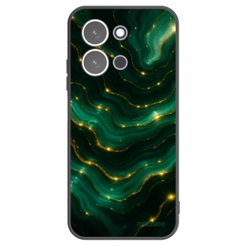 Picasee husă neagră din silicon pentru Xiaomi Redmi 15C 5G - Emerald