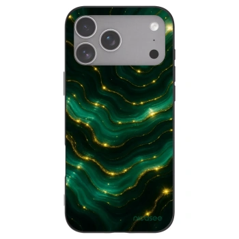 Picasee husă neagră din silicon pentru Apple iPhone 18 Pro Max - Emerald