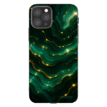 Picasee husă transparentă din silicon pentru Apple iPhone 11 Pro - Emerald