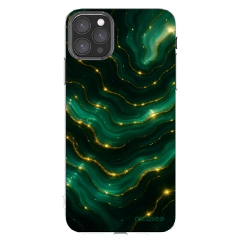 Picasee husă transparentă din silicon pentru Apple iPhone 11 Pro Max - Emerald