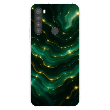 Picasee husă transparentă din silicon pentru Xiaomi Redmi Note 8 - Emerald