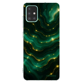Picasee husă transparentă din silicon pentru Samsung Galaxy A51 A515F - Emerald