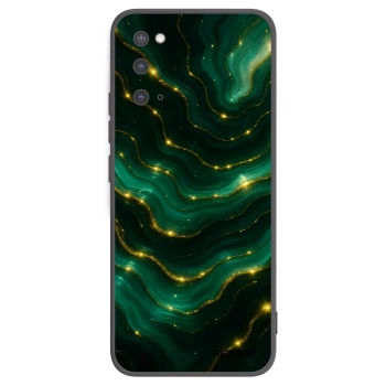 Picasee husă neagră din silicon pentru Samsung Galaxy S20 G980F - Emerald