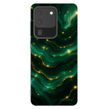 Picasee husă transparentă din silicon pentru Samsung Galaxy S20 Ultra 5G G988F - Emerald