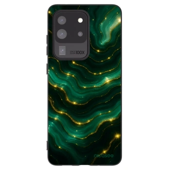 Picasee husă neagră din silicon pentru Samsung Galaxy S20 Ultra 5G G988F - Emerald
