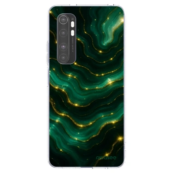 Picasee husă transparentă din silicon pentru Xiaomi Mi Note 10 Lite - Emerald