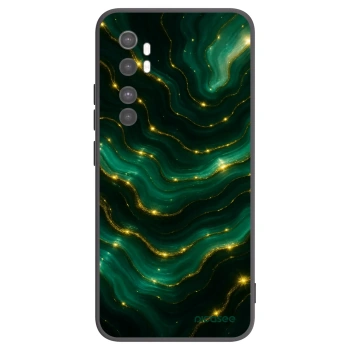 Picasee husă neagră din silicon pentru Xiaomi Mi Note 10 Lite - Emerald