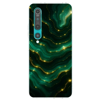 Picasee husă transparentă din silicon pentru Xiaomi Mi 10 - Emerald