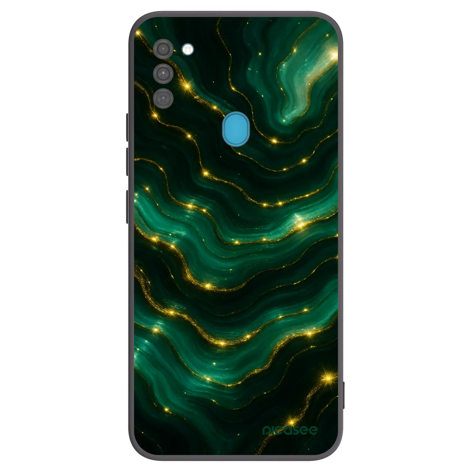 Picasee husă neagră din silicon pentru Samsung Galaxy M11 - Emerald