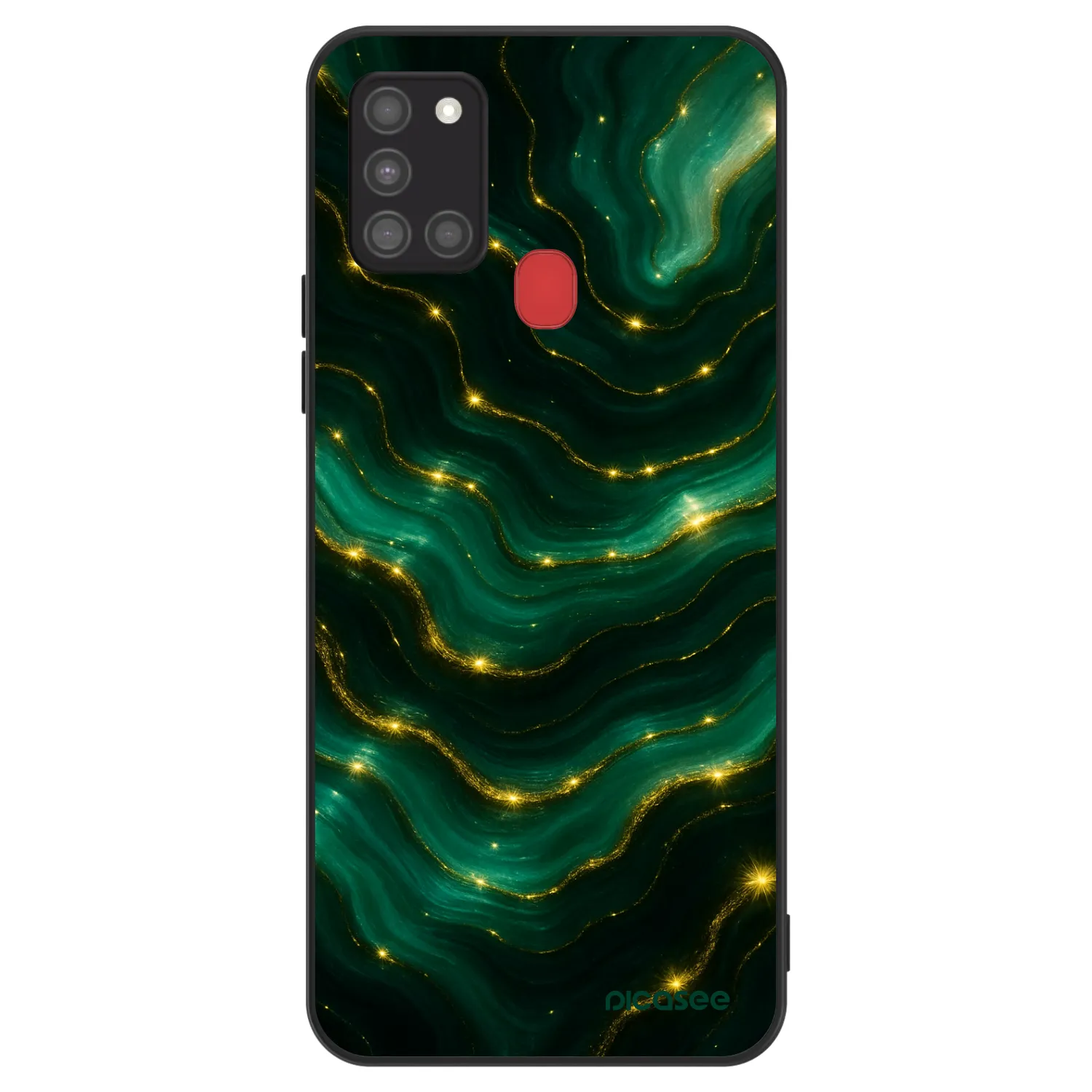 Picasee ULTIMATE CASE pentru Samsung Galaxy A21s - Emerald