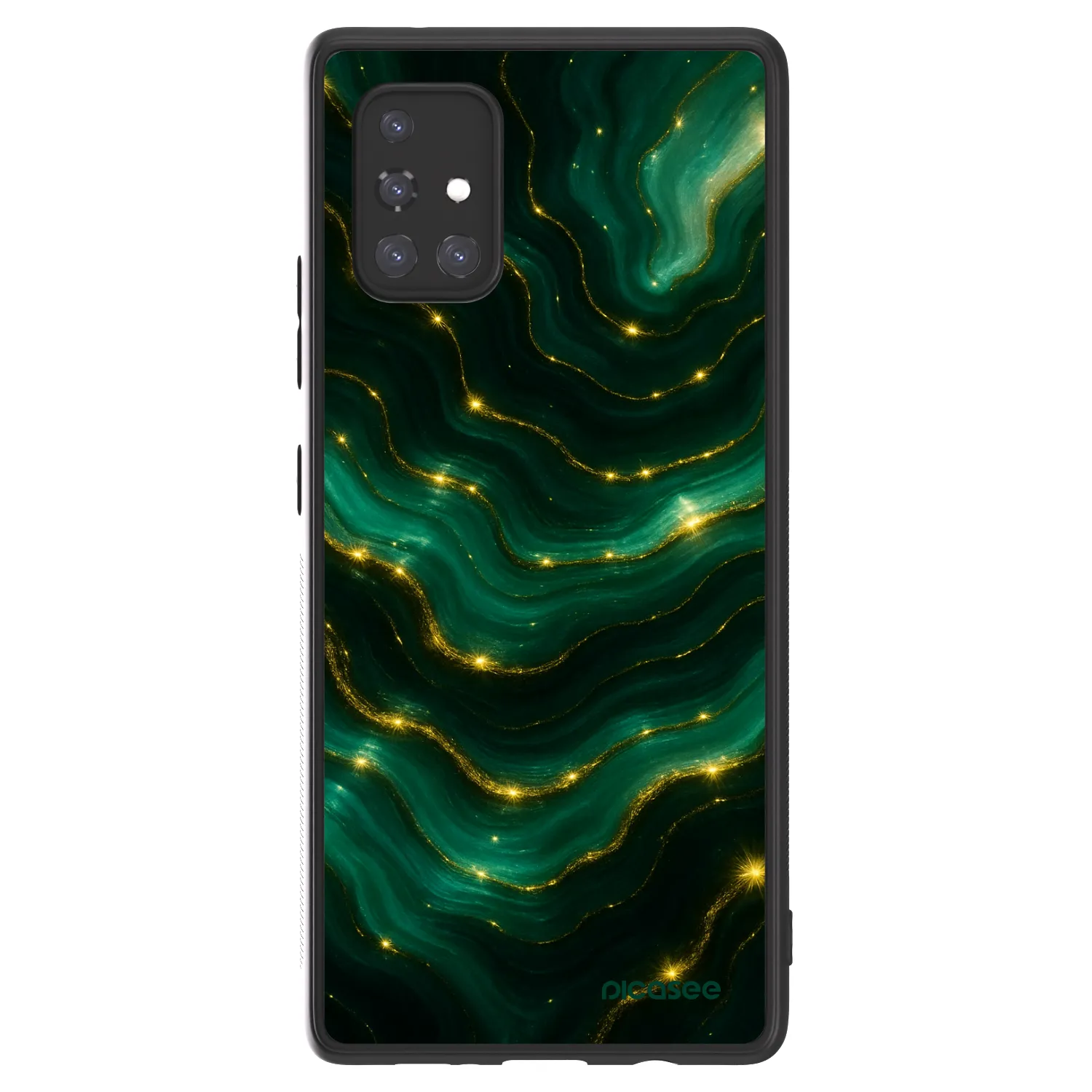 Picasee ULTIMATE CASE pentru Samsung Galaxy A71 A715F - Emerald