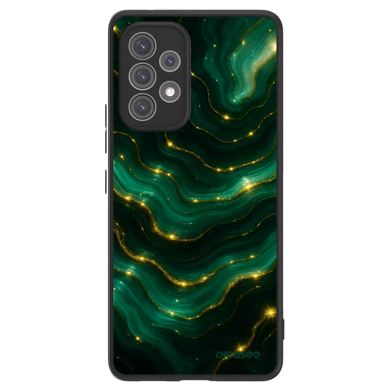 Picasee ULTIMATE CASE pentru Samsung Galaxy A52 5G A525F - Emerald