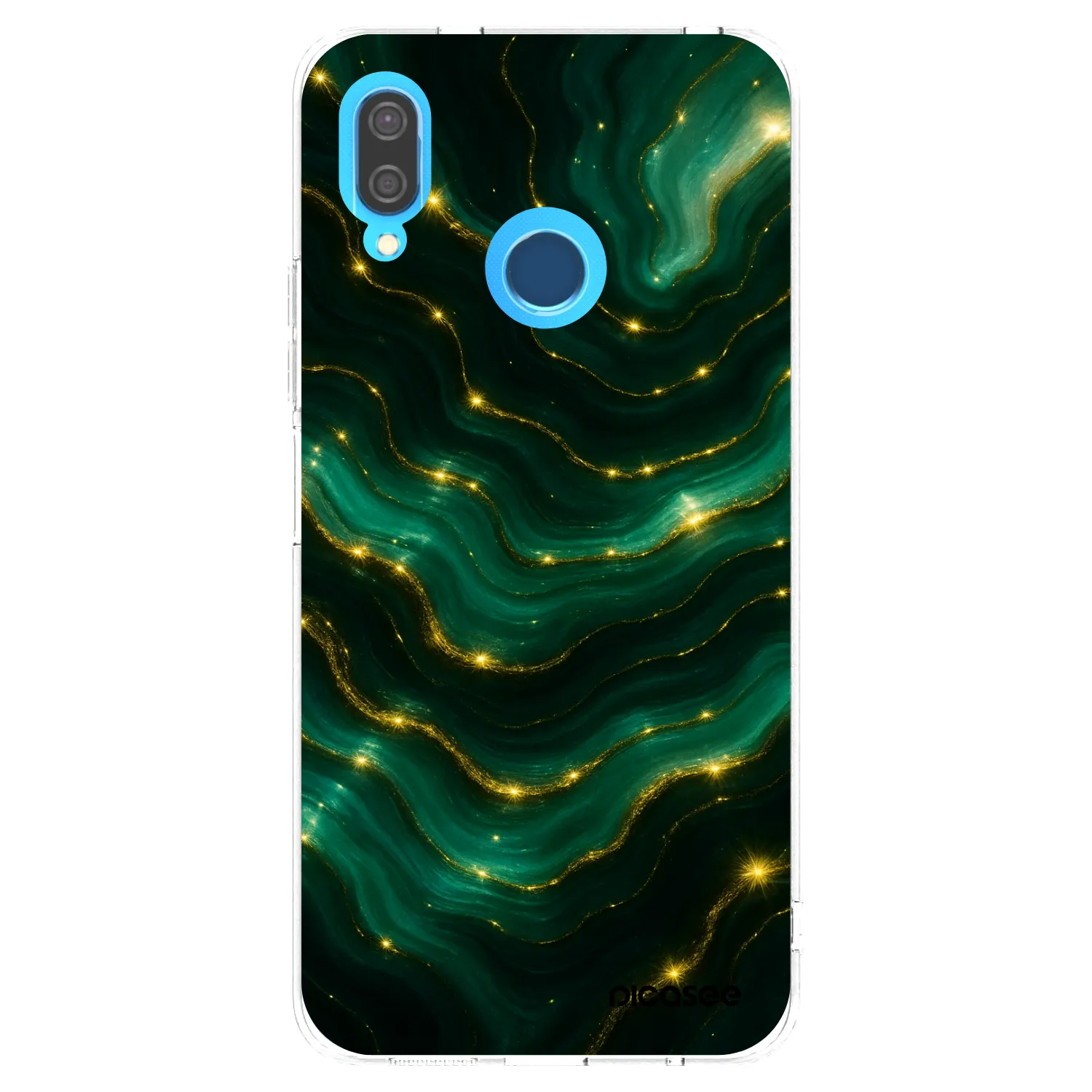Picasee husă transparentă din silicon pentru Huawei P20 Lite - Emerald
